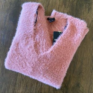 (NWT) F21 Fuzzy Sweater